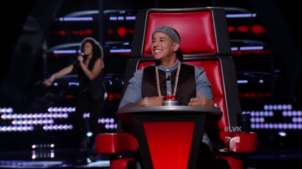 Daddy Yankee durante una participación como jurado del programa La Voz Kids (Foto suministrada:Telemundo)